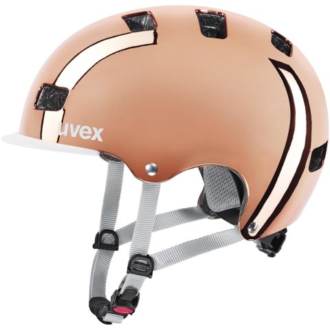 Kask rowerowy miejski Uvex HLMT 5 Bike Pro 55-58 cm brązowy