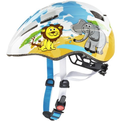 Kask rowerowy dziecięcy Uvex Kid 2 46-52 cm wielokolorowy