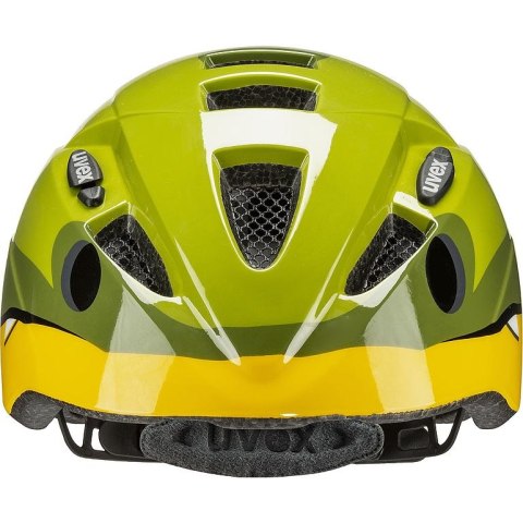 Kask rowerowy dziecięcy Uvex Kid 2 46-52 cm zielony/żółty