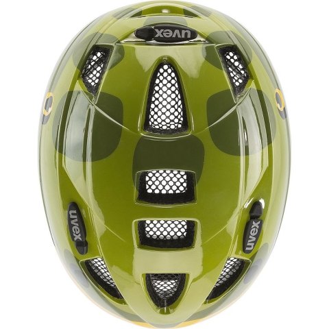 Kask rowerowy dziecięcy Uvex Kid 2 46-52 cm zielony/żółty