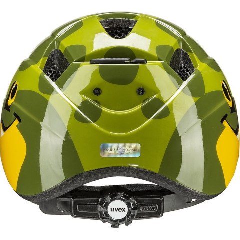 Kask rowerowy dziecięcy Uvex Kid 2 46-52 cm zielony/żółty