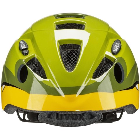 Kask rowerowy dziecięcy Uvex Kid 2 46-52 cm zielony/żółty