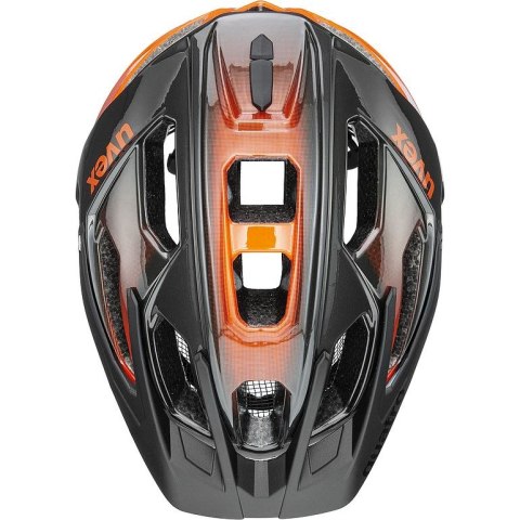 Kask rowerowy MTB Uvex Quatro 52-57 cm pomarańczowy/tytanowy