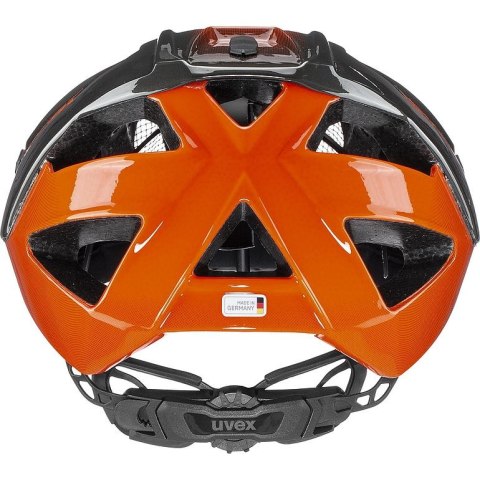 Kask rowerowy MTB Uvex Quatro 52-57 cm pomarańczowy/tytanowy