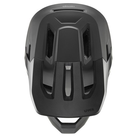 Kask rowerowy full face Uvex Ravage 56-59 cm czarny/szary