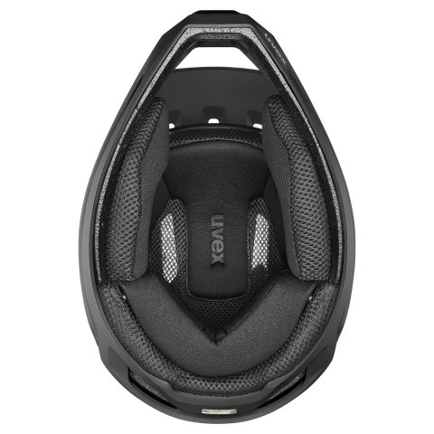 Kask rowerowy full face Uvex Ravage 56-59 cm czarny/szary