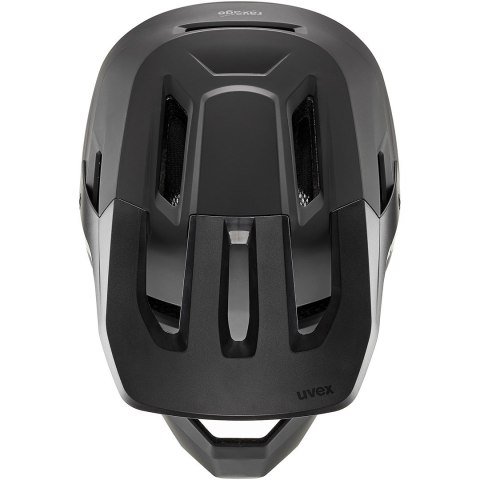 Kask rowerowy full face Uvex Ravage 56-59 cm czarny/szary