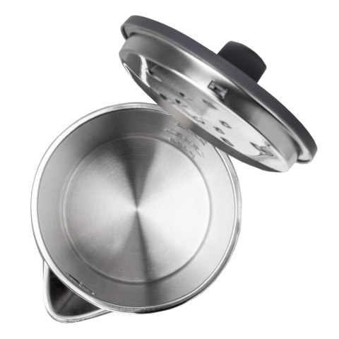 ELDOM CZAJNIK BEZPRZEWODOWY C515S ORRA 1,8L 2000W, SZARY, 5 PROGRAMÓW 45,55,70,85,100°C, PODTRZYMYWANIE TEMPERATURY
