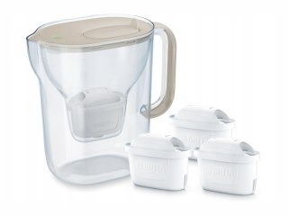 Dzbanek Brita Essential XL+3 wkłady (piaskowy)