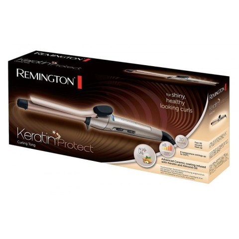 Lokówka do włosów REMINGTON Keratin Protect CI5318 (kolor srebrny)