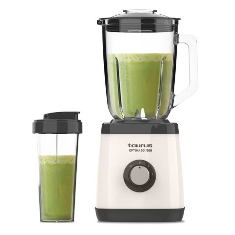 Blender kielichowy Taurus Optima Go + kubek 1500W | 1,5L