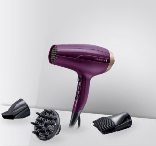 Suszarka do włosów REMINGTON D5219 (2300W; kolor fioletowy)