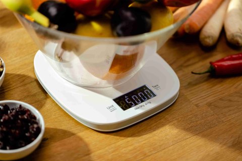 Waga kuchenna z misą 5kg ZKS1451 Zelmer ivory