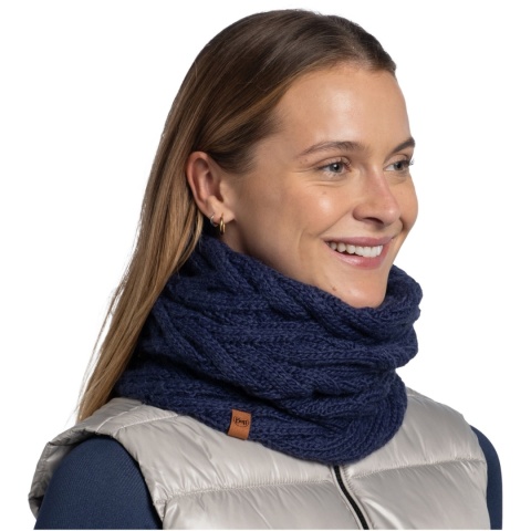Komin na szyję BUFF KNITTED & FLEECE NECKWARMER CARYN MIDNIGHT
