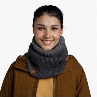 Komin na szyję BUFF Knitted & Fleece Neckwarmer Marin GRAPHITE