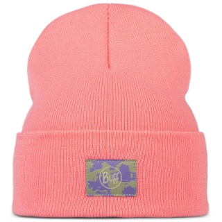 Czapka dziecięca BUFF KNITTED BEANIE BERY ROSE PINK