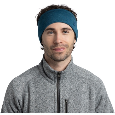 Opaska BUFF MERINO WIDE HEADBAND OCEAN