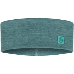 Opaska termoaktywna BUFF MERINO WIDE HEADBAND SOLID POOL