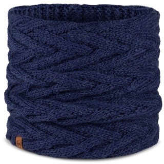 Zestaw Czapka BUFF MERINO HEAVYWEIGHT BEANIE + Komin na szyję BUFF KNITTED w kolorach GARNET/NECKWARMER