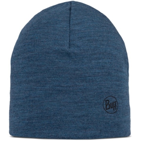 Zestaw dwukolorowy Czapka BUFF MERINO HEAVYWEIGHT + Komin BUFF MERINO HEAVYWEIGHT GARNET/POOL